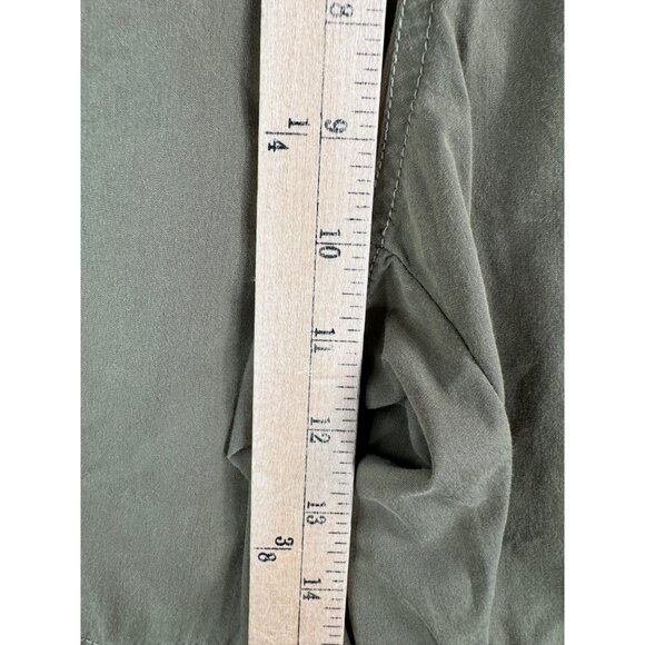 Women's Tan Cargo Capris - Picture 6 of 12